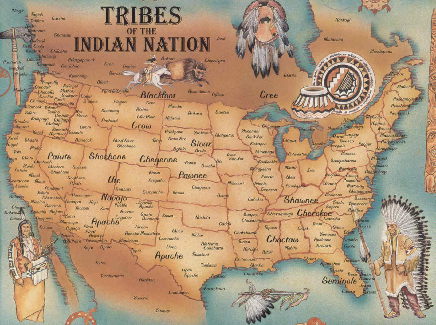 Honoring the Native American Map: A Journey of Recognition